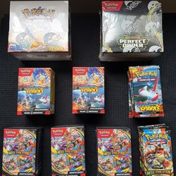 Sealed Pokémon Booster Bundles, Boxes & Singles