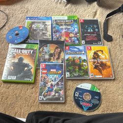 Video Games Ranging From PS4,XBOX 360, and Nintendo 