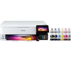 Brand new  Epson EcoTank Photo ET-8550 Wireless Wide Format Color AIO Printer