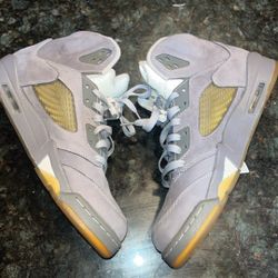 Retro Jordan 5 Grey Wolf 2011 