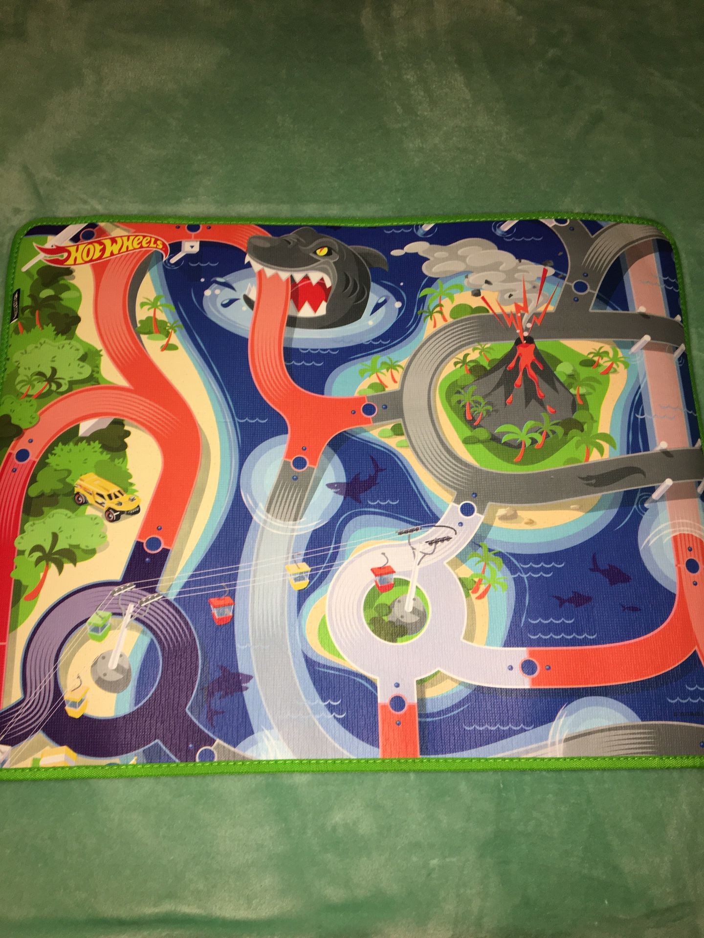 Hot Wheels play mat