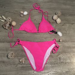 Hot pink bikini set XL
