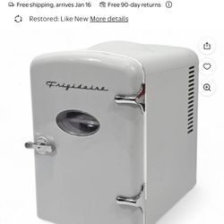 Frigidaire, 6 Can/4L Mini Personal Retro Fridge 