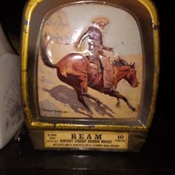 Vintage Empty Jim Beam Decanter 