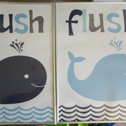 Whale Bathroom Decor