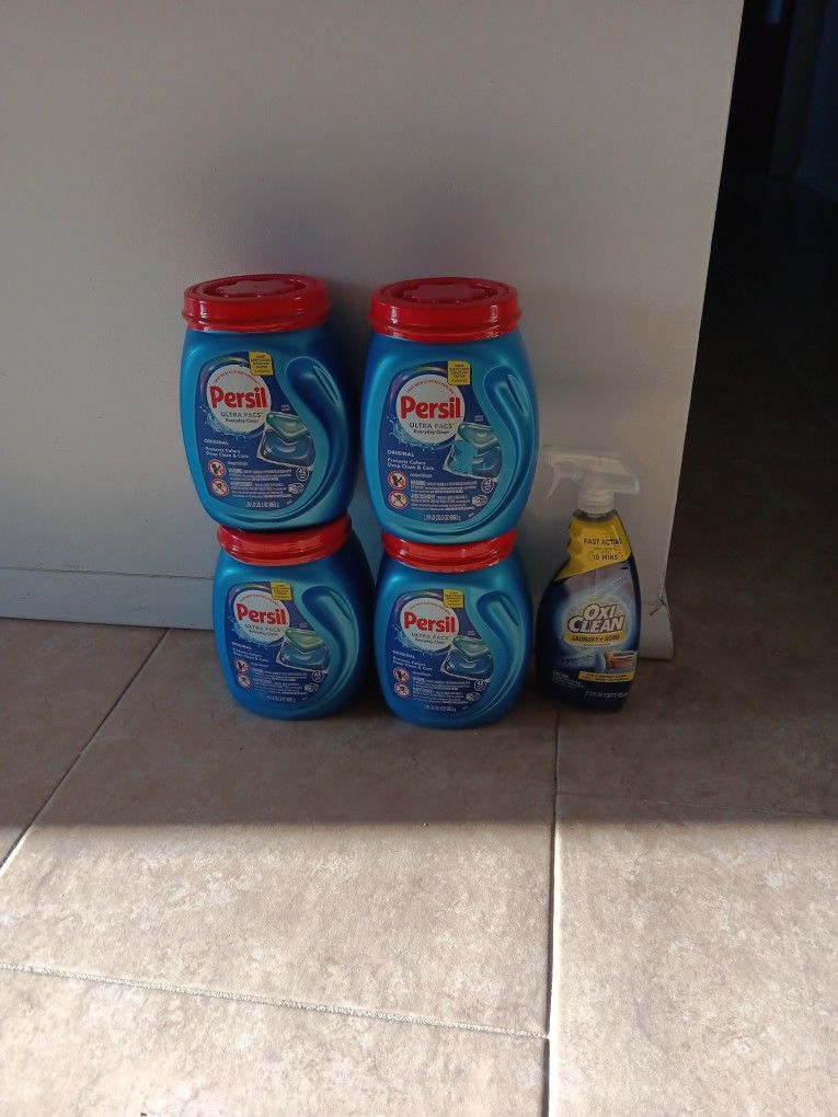 5 For $40 Persil Laundry Household Bundles