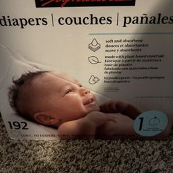 Original Costco Diapers Size 1 