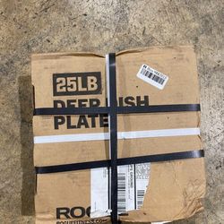 Rogue Deep Dish 25lb plates 