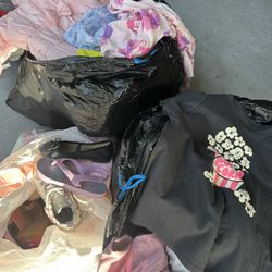 Donating FREE Girl Clothing Shoes. 