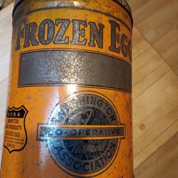Old Seattle Egg Can