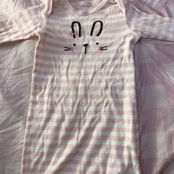 0-3 month baby girl pajama bundle 