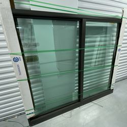 PGT 74x62 1/2 XO HORIZONTAL IMPACT WINDOW BRONZE NEW 