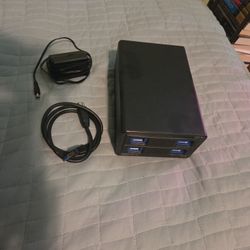 Raid Array W/ 2 8TB Hard Drives Lightly Used