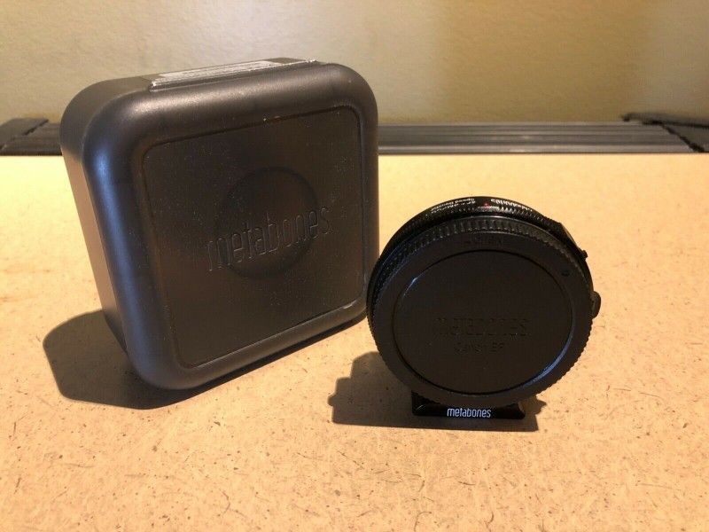 METABONES SPEED BOOSTER for Canon EF lens to BMPCC/BMMCC/BMMSC 4K T 0.58X