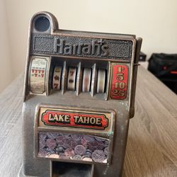 Mini Harrahs Slot Machine Works Great