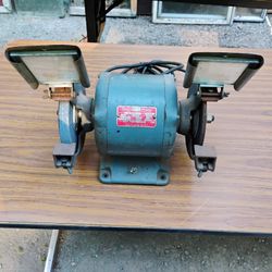 Vintage Delta Rockwell Bench Grinder 