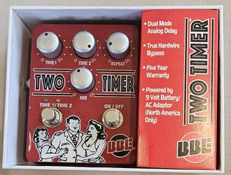 Two Timer Dual Mode Analog Delay/ BBE Sound