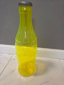 Large Coca-Cola bottle piggy bank