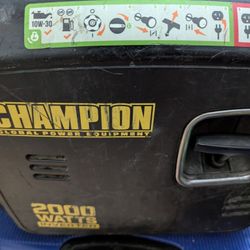 Champion 2000 Watt Generator 