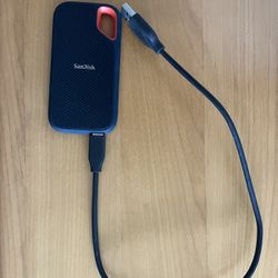 Brand New 2TB Sandisk Extreme SSD Drive Portable USB-C for Windows/Mac