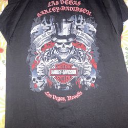 Harley Davidson, Graphic Design Men’s Shirt Size M