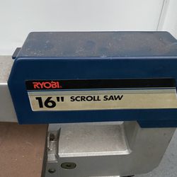 RYOBI 16" SCROLL SAW 