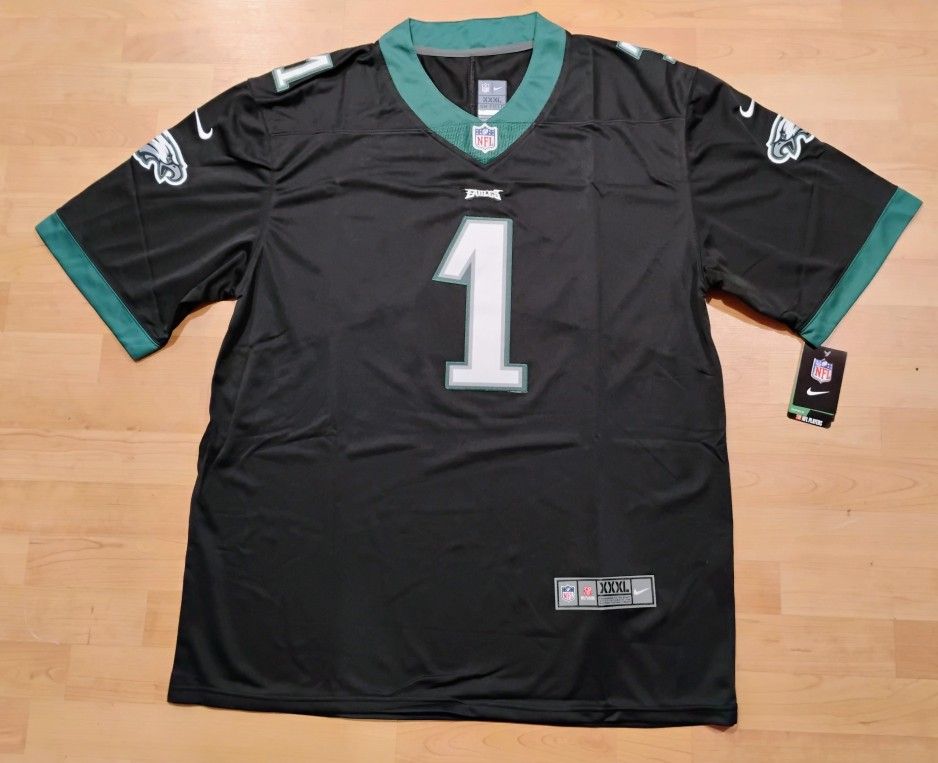 Jalen Hurts Philadelphia Eagles Black Jersey