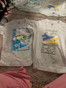 Converse Kids Graphic T-Shirts Lot of 2