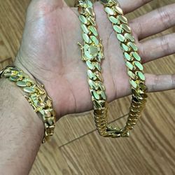 16MM Heavy Gold Plated Doesn't Loses Color 