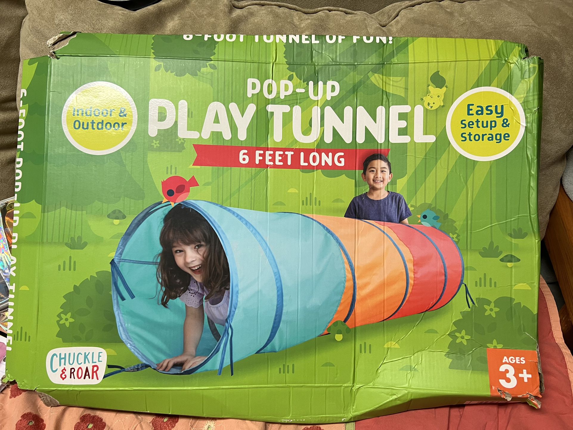  Pop Up Play Tunnel
