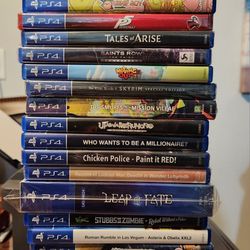 30 PS4 Game Lot - PS4 480+ Value