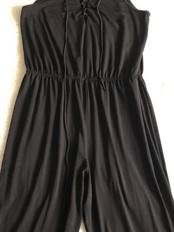 Black Pant Romper