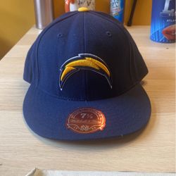 Mitchell And Ness Chargers Fitted Size 7 1/2