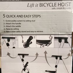 Mammoth Bicycle Hoist..