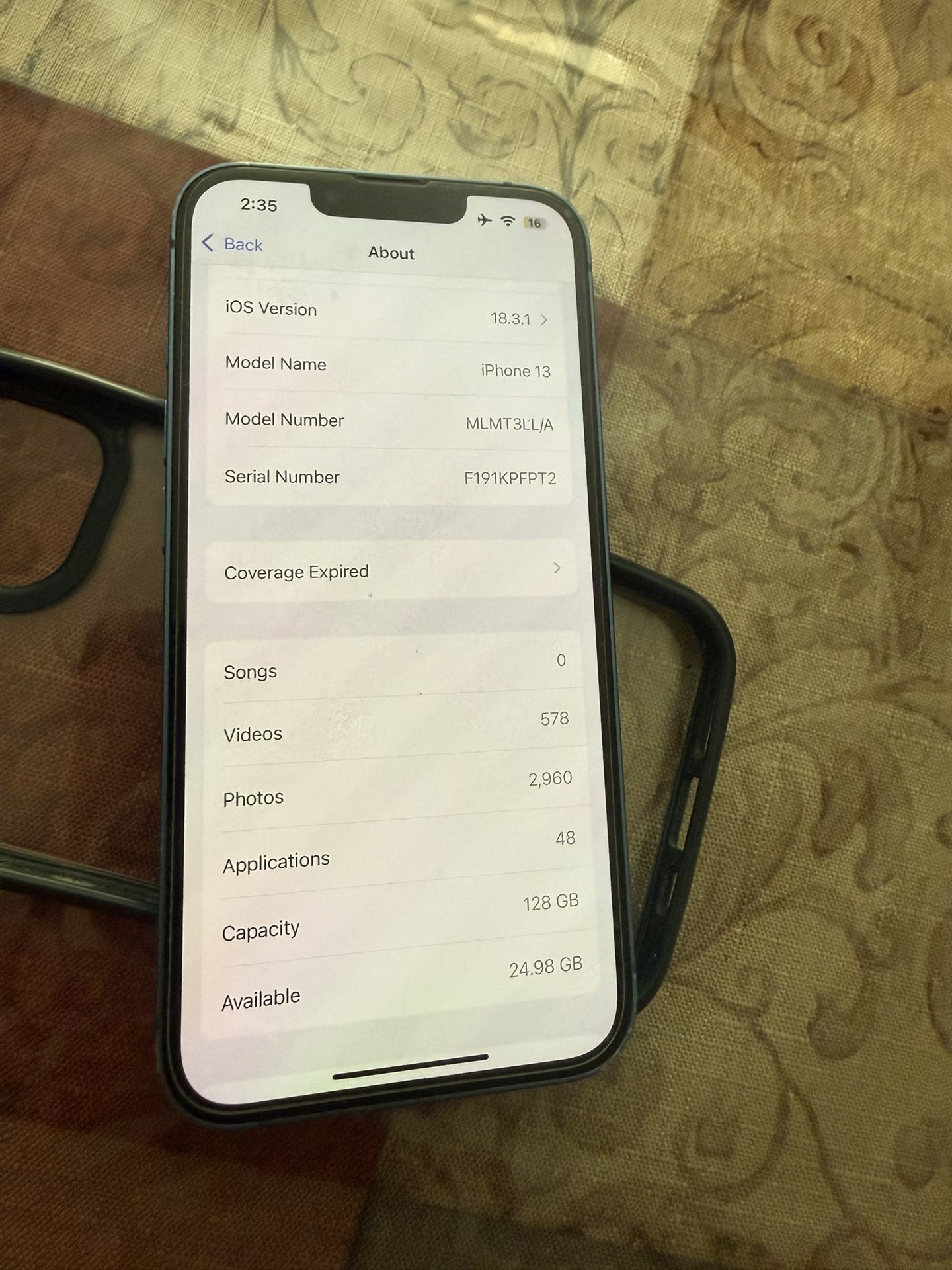 Unlocked iPhone 13 128gb