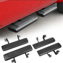 4PCS EZ Side Steps Fit for 2024 2025 2026 Toyota Tacoma Double Cab Running Boards 