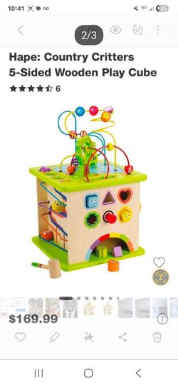 Hape Country Critters 5 sided wooden play tower