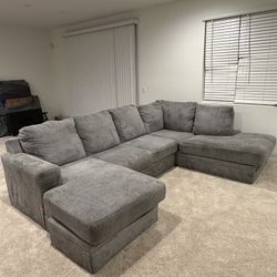 Sectional couch + Swivel Chair