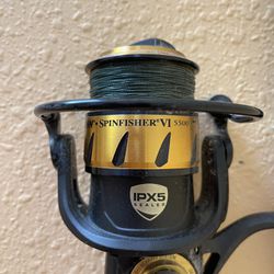 PENN SPINFISHER VI 5500 ROD AND REEL for Sale in Ruskin, FL - OfferUp