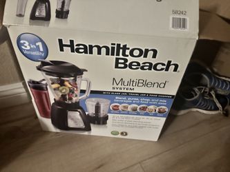 Hamilton Beach 3 In 1 Blender Brand New