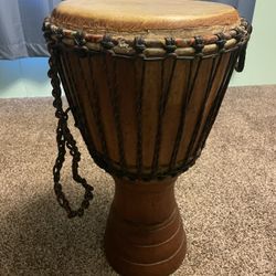 Djembe Drum And Carry Bag