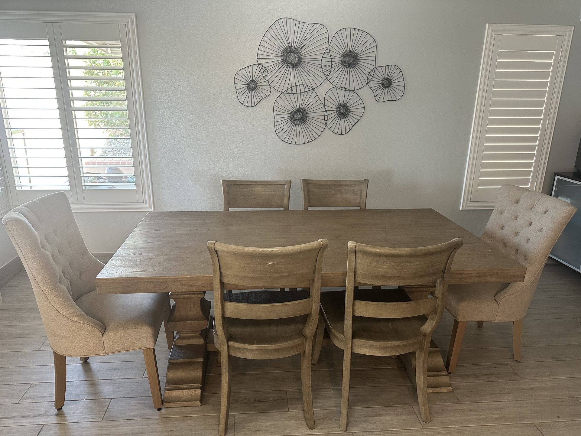 Pottery Barn Dining Room Table
