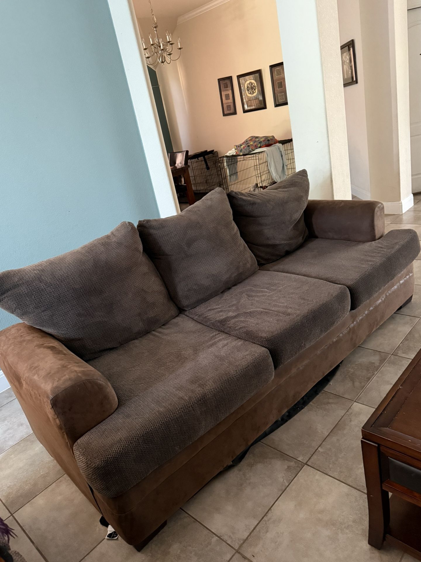 Comfy Sofa And Love Seat