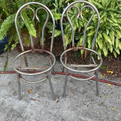 Pair Of Vintage Parlor Chairs