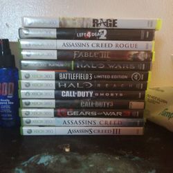 10 Xbox 360 Games 