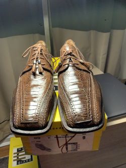 David Eden, Kappa, Ostrich Leg, Tabac, Size 9