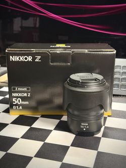 Nikon NIKKOR Z 50mm F1.4 Lens