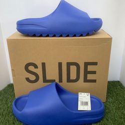 Yeezy Slide Azure Blue DS Size 11 & 13