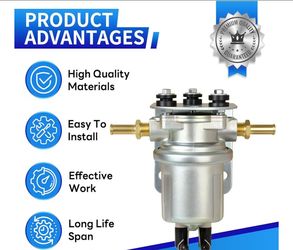 Carter Fuel Systems Electric Fuel Pump Automotive Replacement 12V (P4594)
Compatibility: The P4594 f