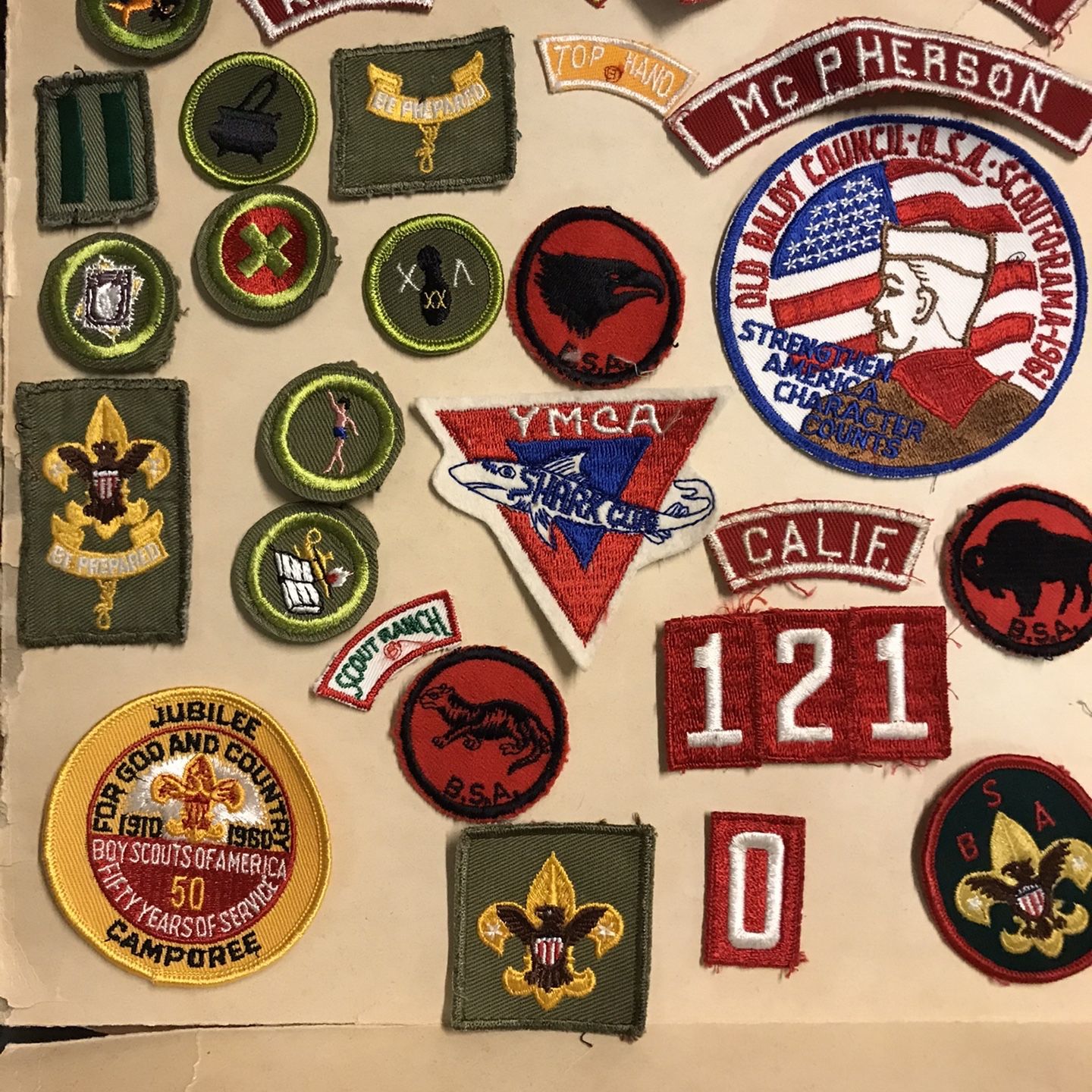 Vintage Boy Scout Lot Antiques